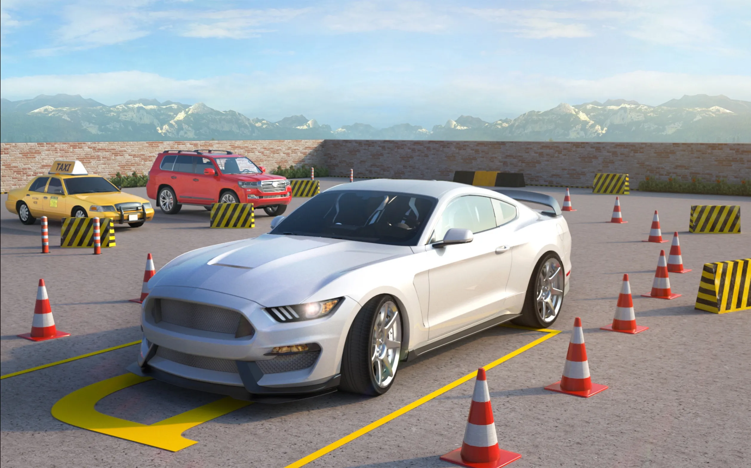 Car Parking Traffic Simulator | Indus Appstore | Screenshot