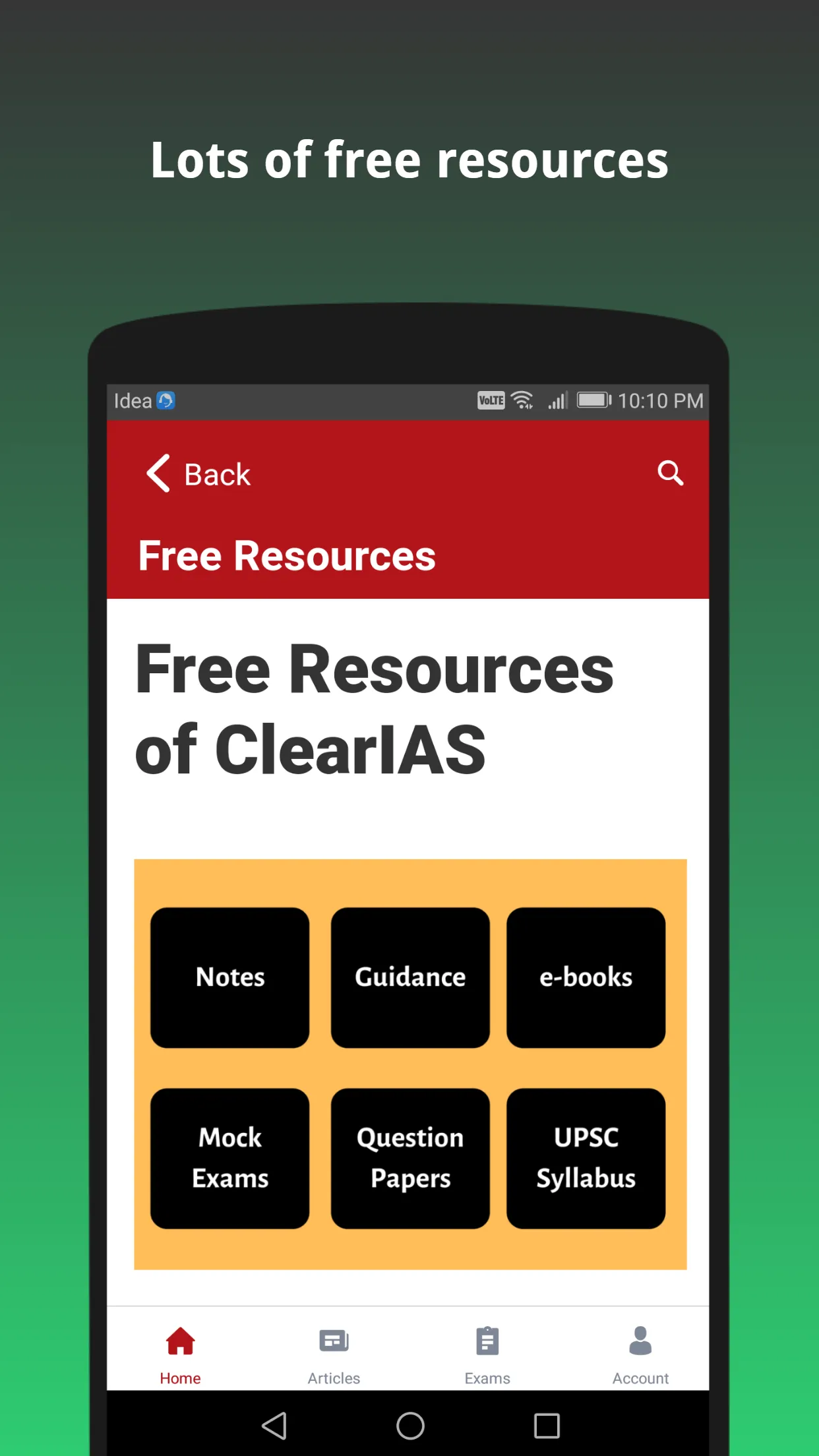 ClearIAS Learning App for UPSC | Indus Appstore | Screenshot