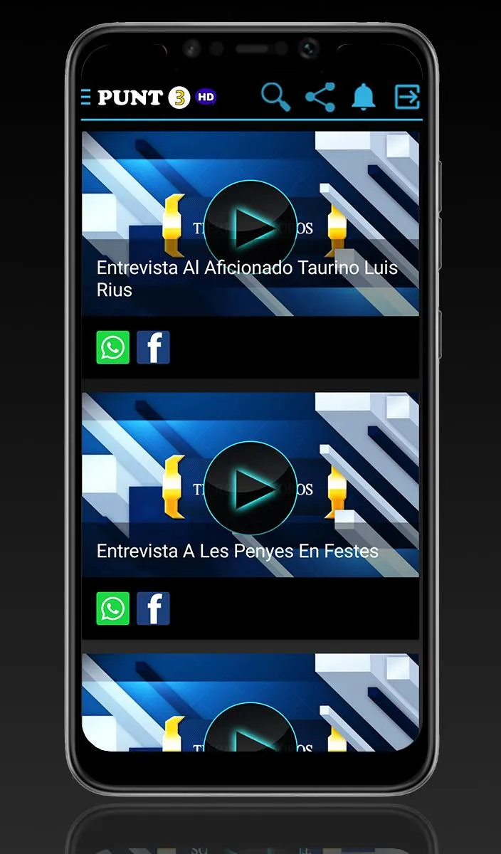 Punt 3 Televisión | Indus Appstore | Screenshot