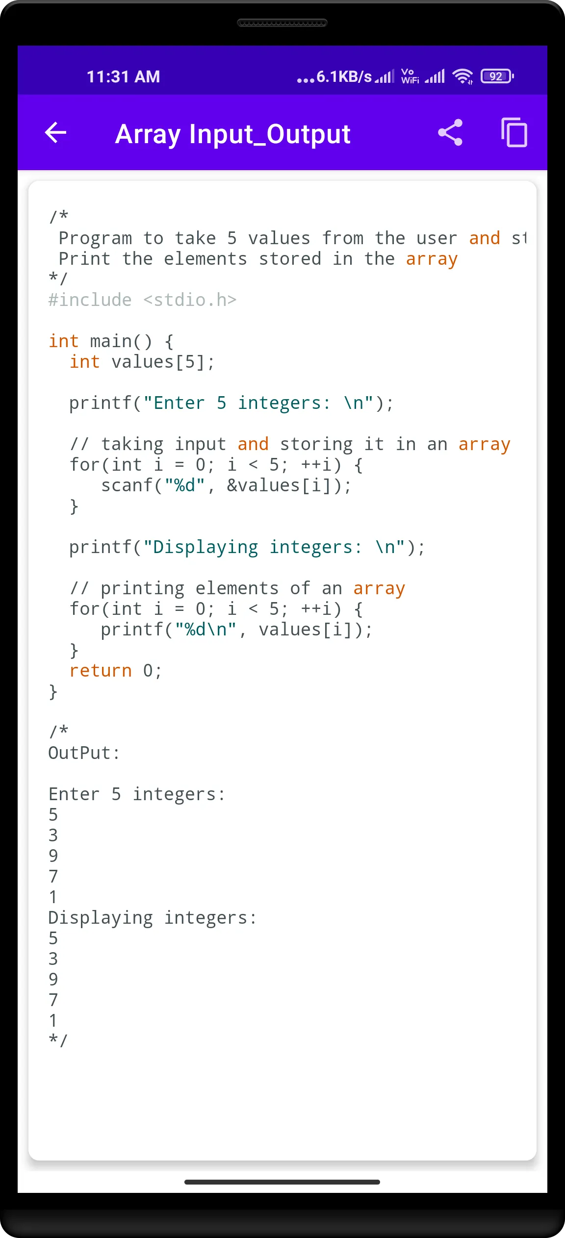 Learn Code (Learn C programmin | Indus Appstore | Screenshot