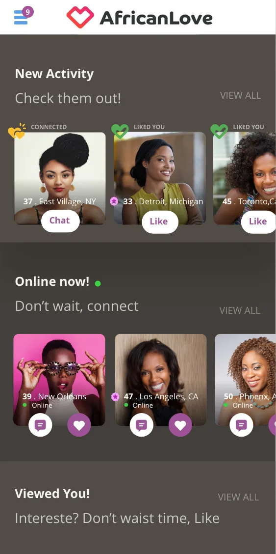 AfricanLove - African Dating | Indus Appstore | Screenshot