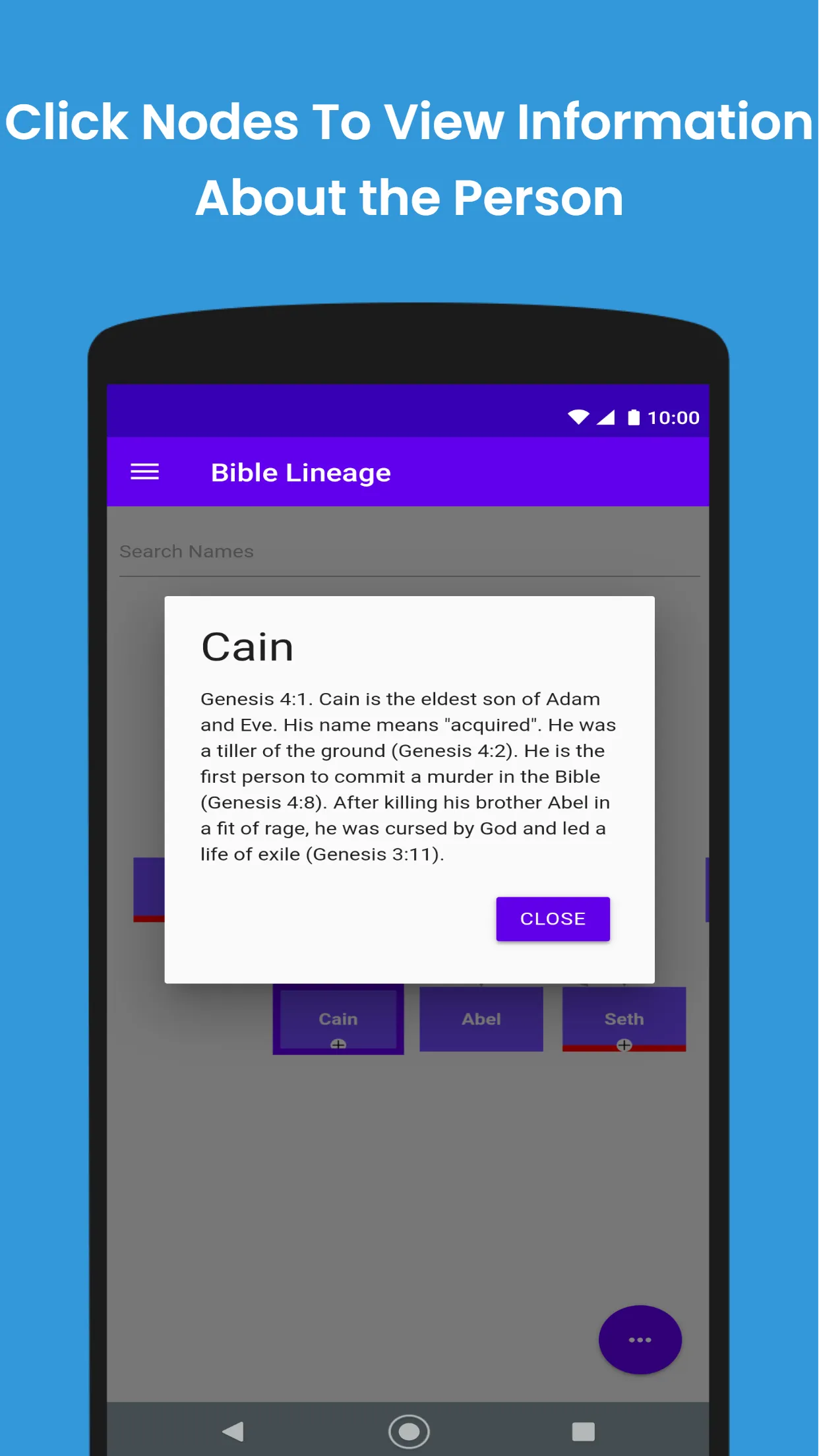 Bible Lineage | Indus Appstore | Screenshot