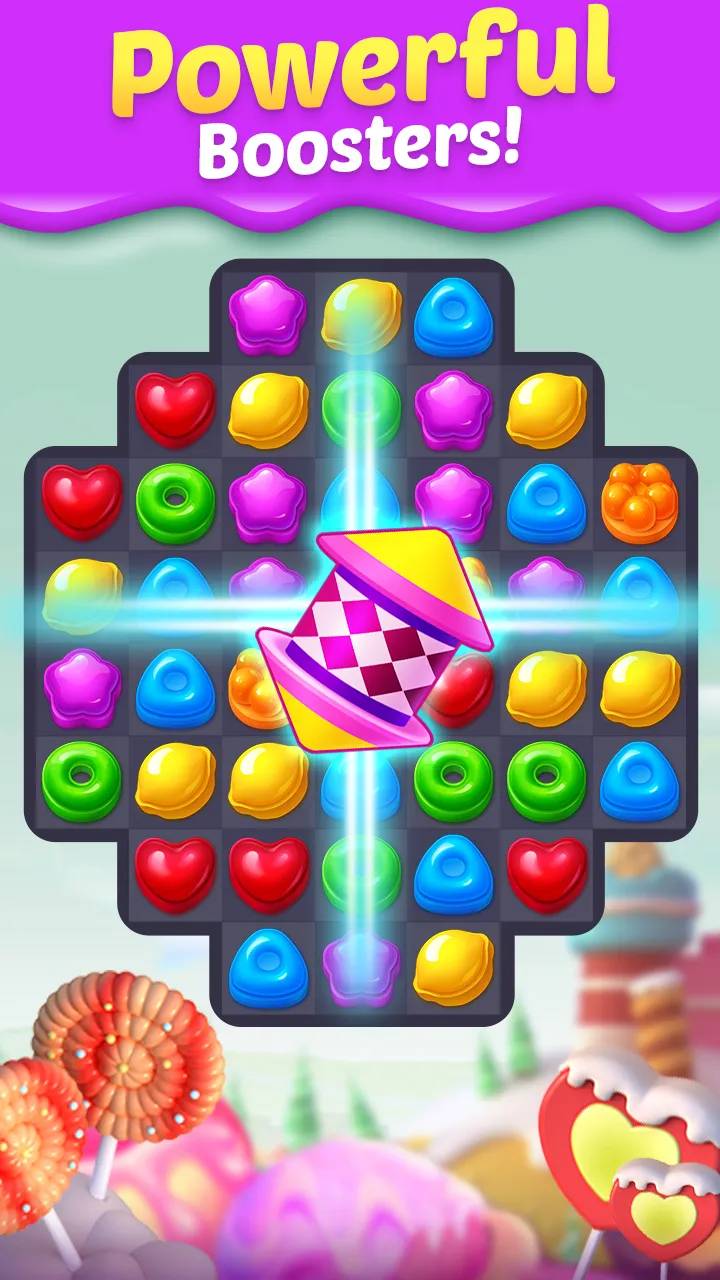 Candy Smash Mania: Match 3 Pop | Indus Appstore | Screenshot
