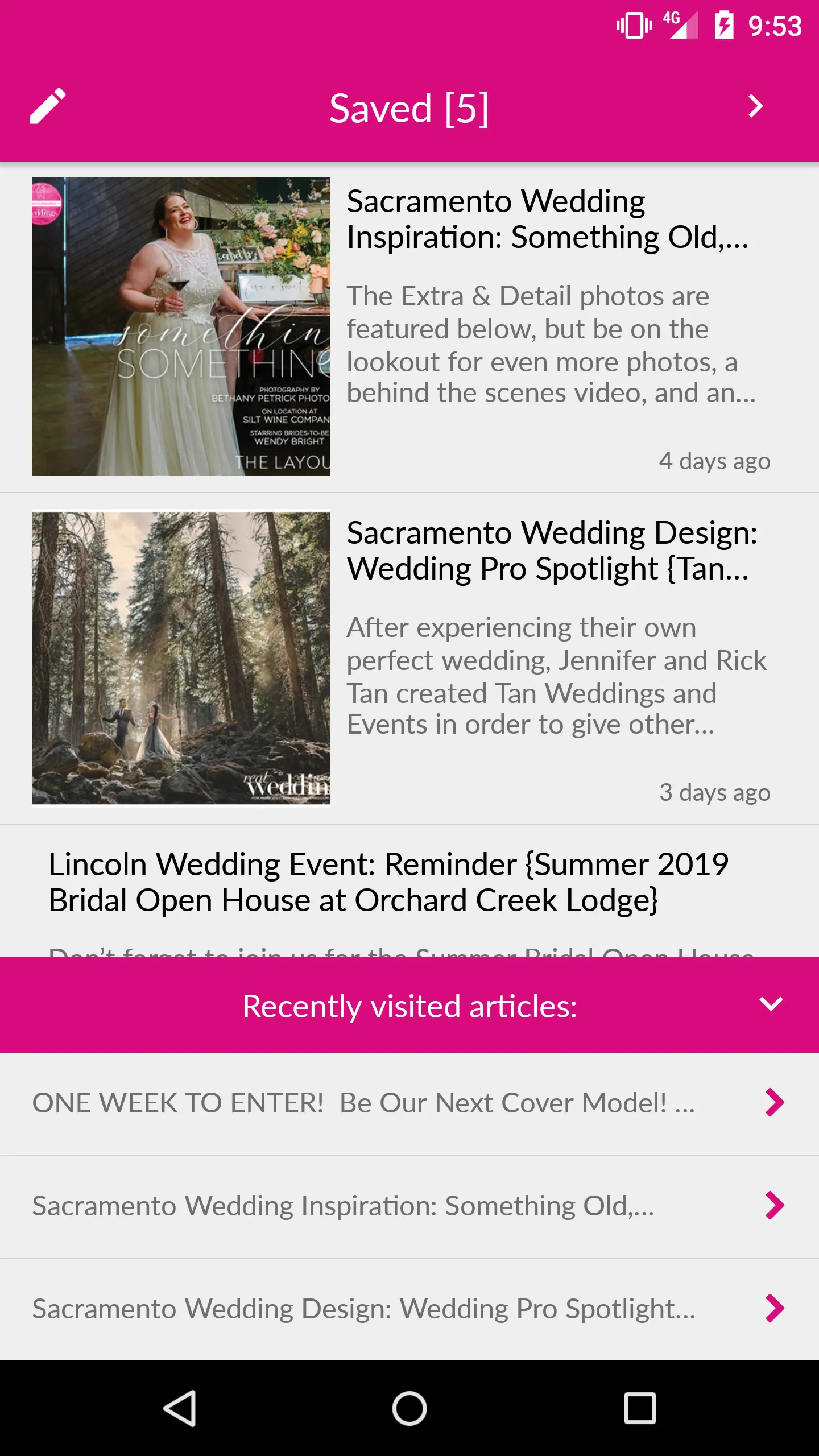 Real Weddings Magazine | Indus Appstore | Screenshot