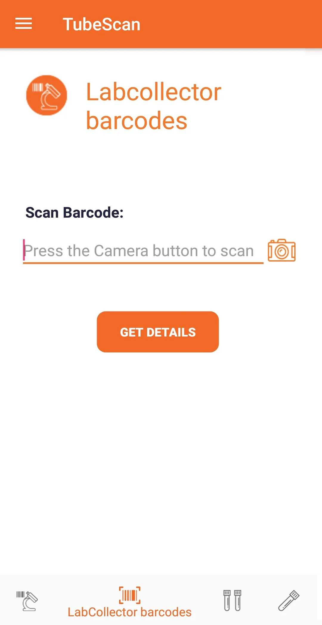 LabCollector TubeScan | Indus Appstore | Screenshot