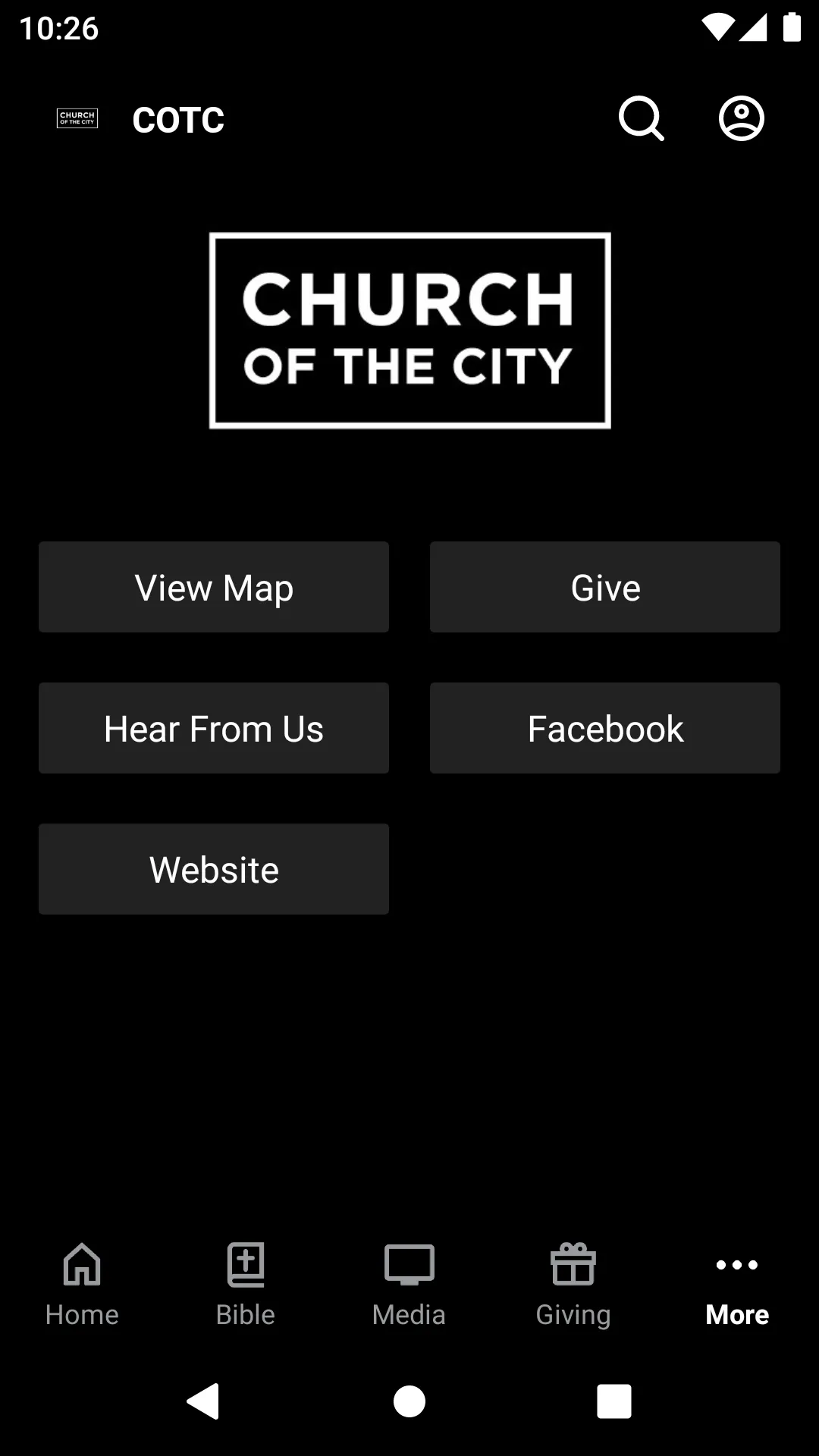 Church of the City | Indus Appstore | Screenshot