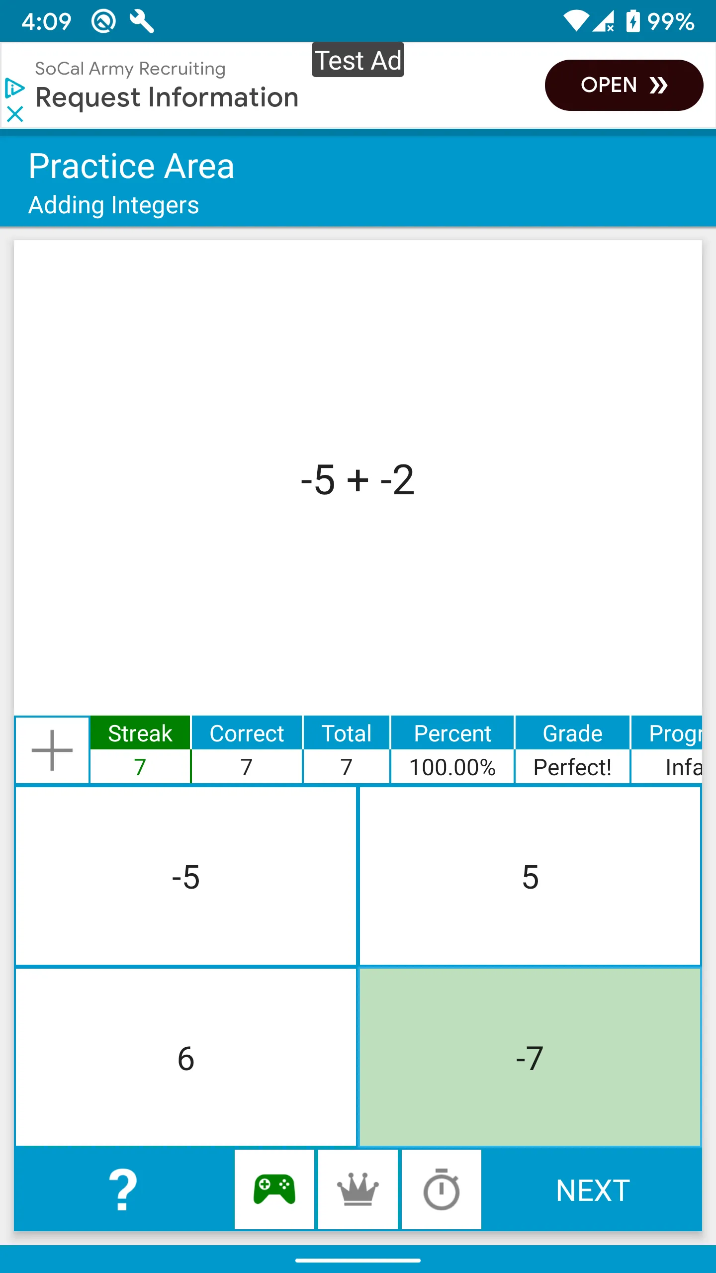 Pre Algebra | Indus Appstore | Screenshot