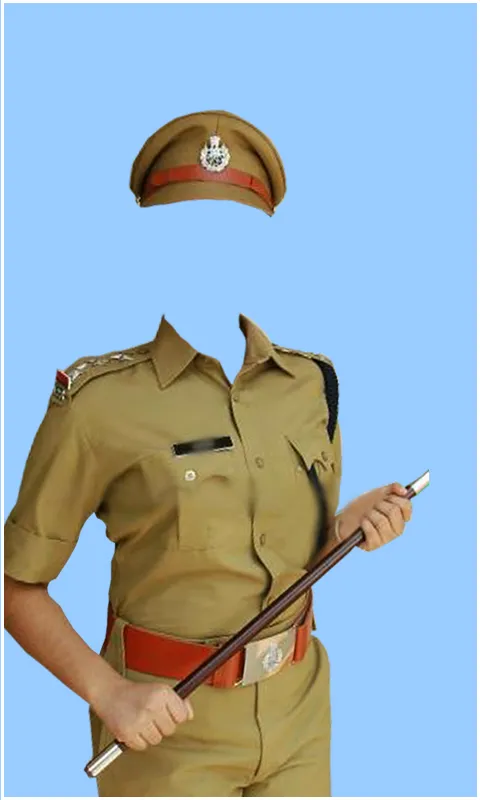 Women Police Uniform Photo App | Indus Appstore | Screenshot