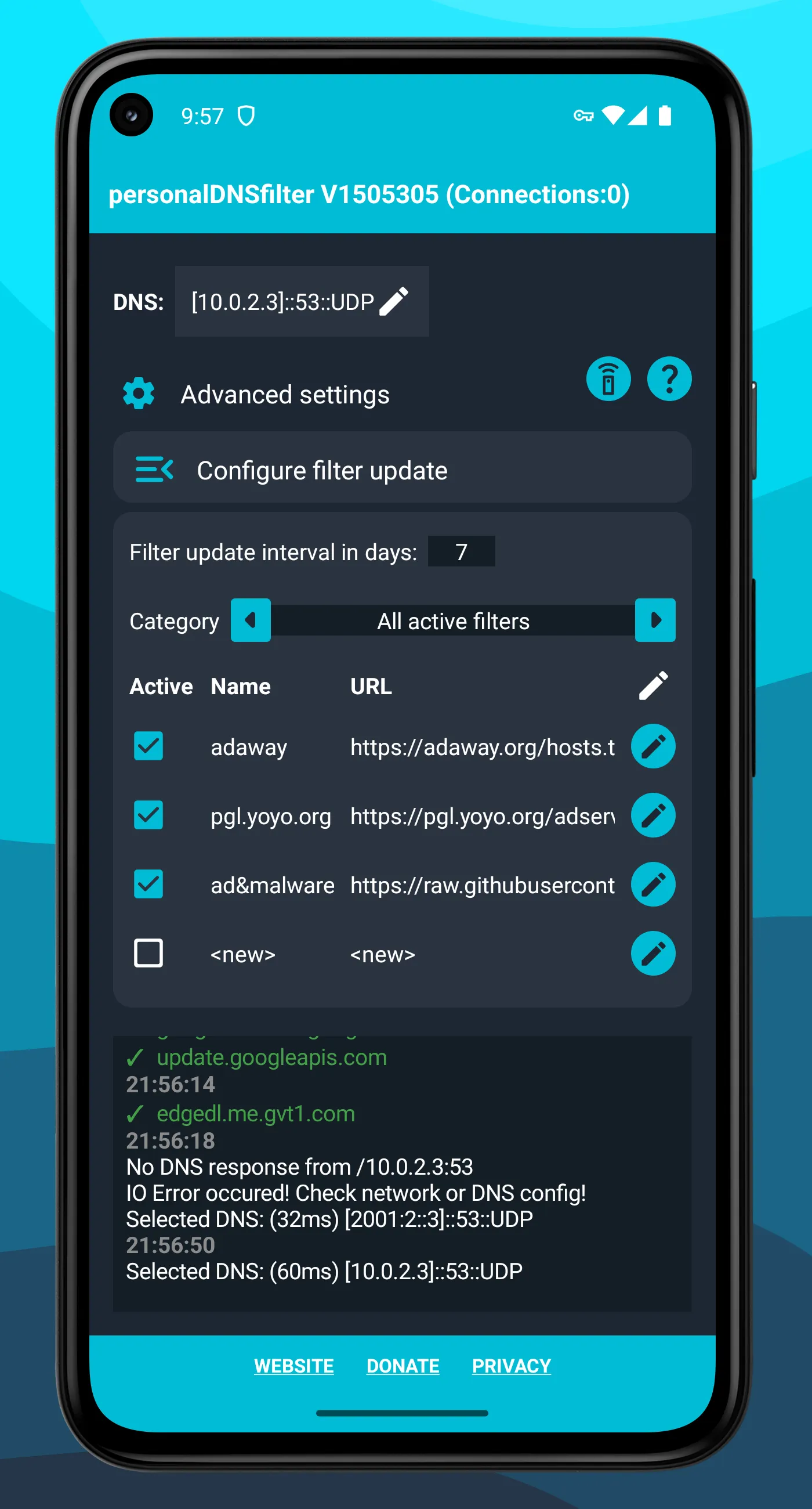 personalDNSfilter | Indus Appstore | Screenshot