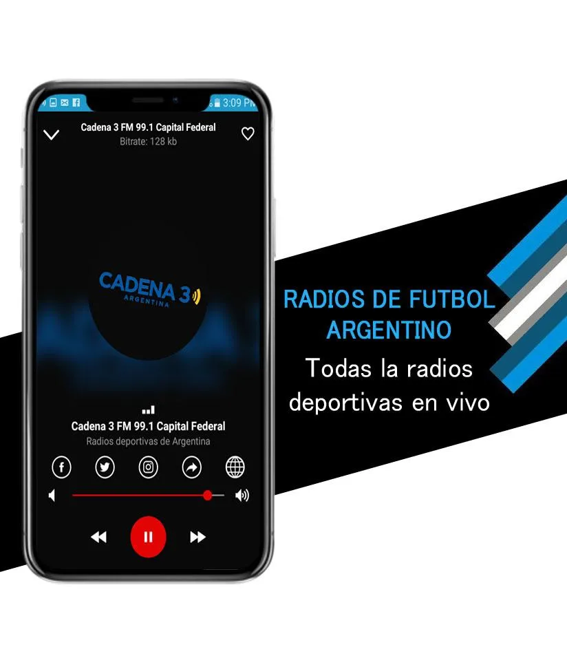 Argentine Soccer Radios | Indus Appstore | Screenshot