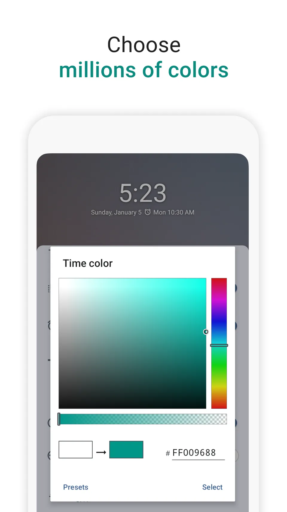 Digital Clock Widget | Indus Appstore | Screenshot