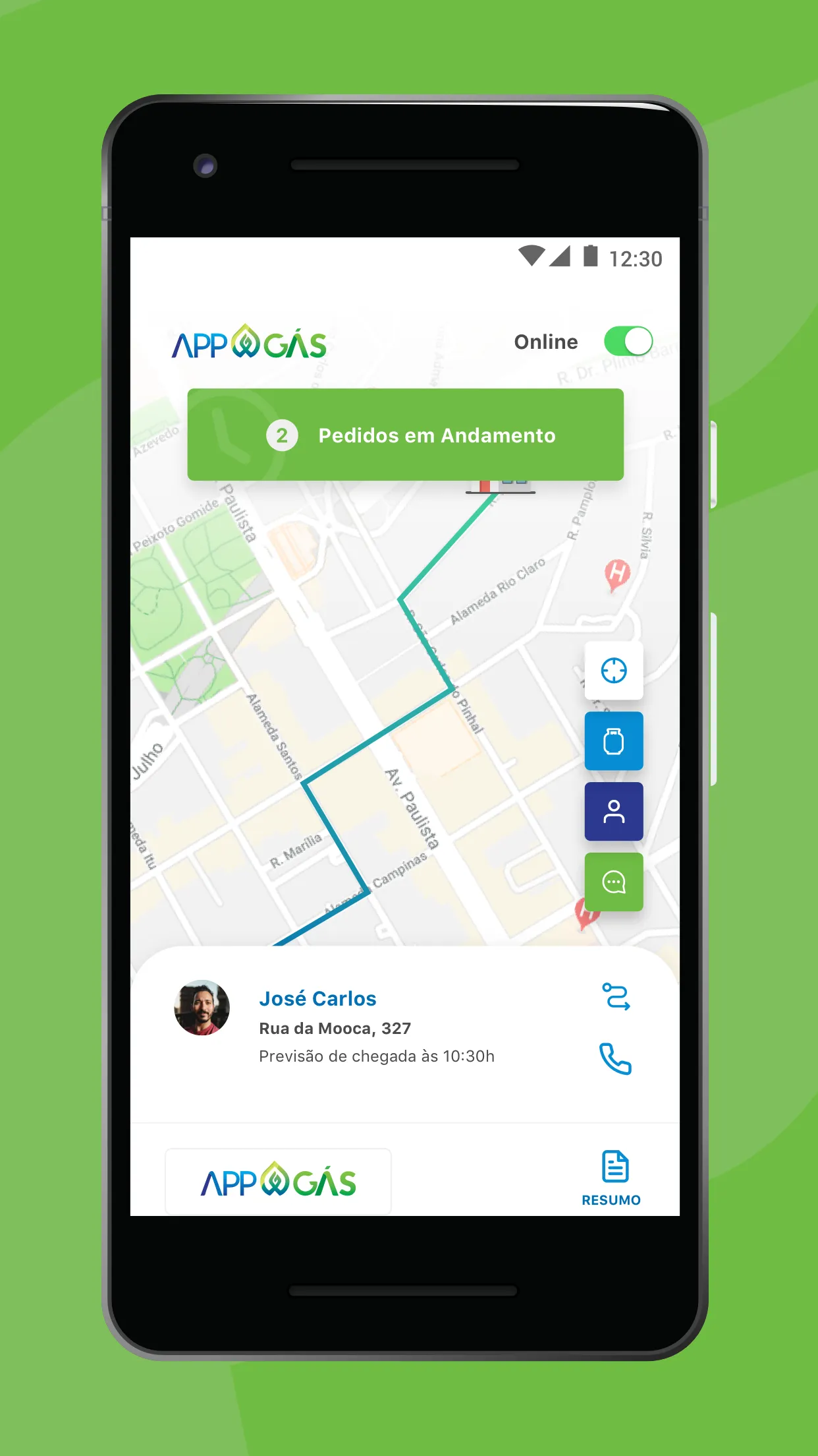 AppGas - Motorista | Indus Appstore | Screenshot