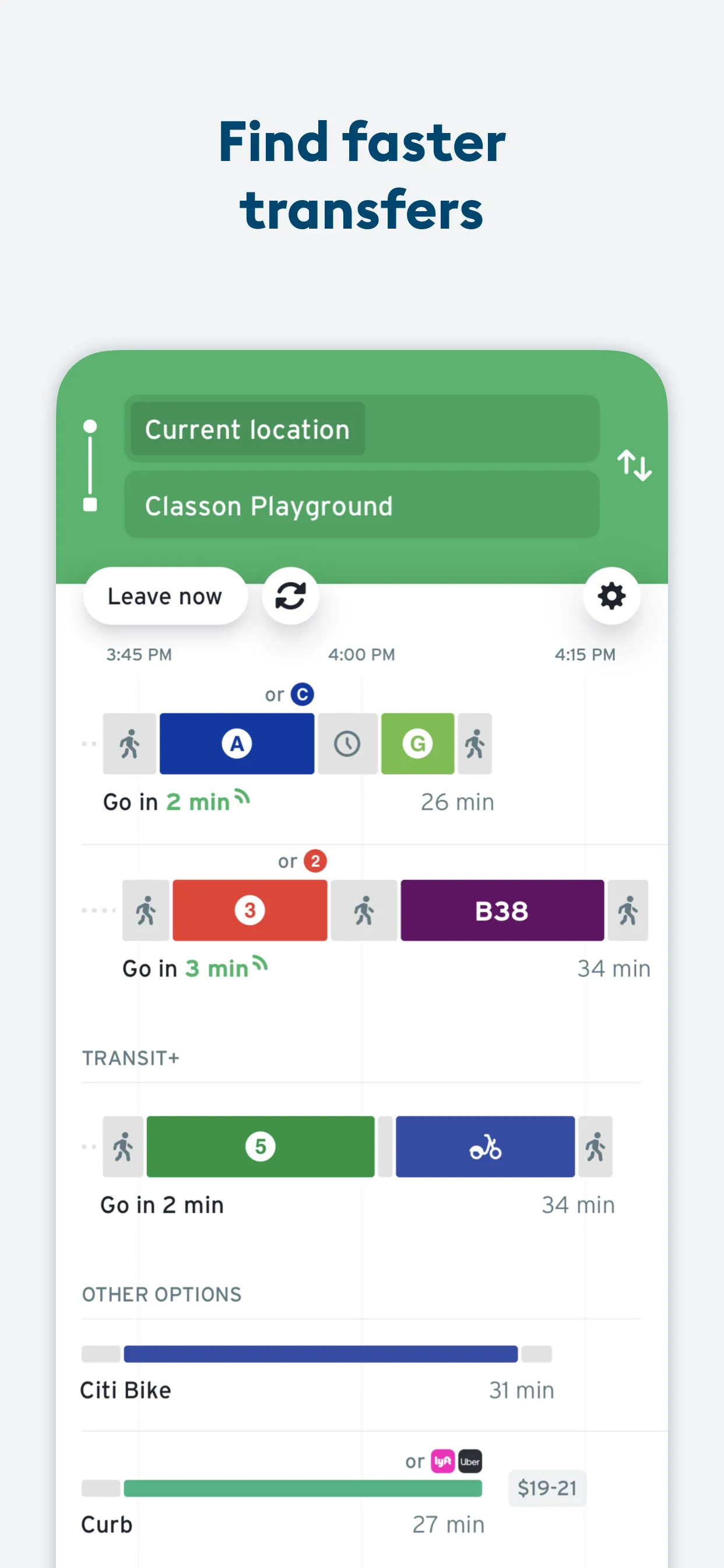 Transit • Subway & Bus Times | Indus Appstore | Screenshot