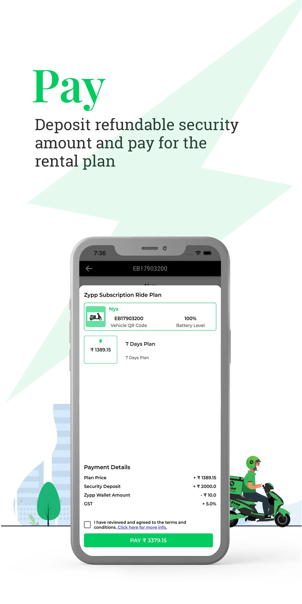 EV Rental App | Indus Appstore | Screenshot