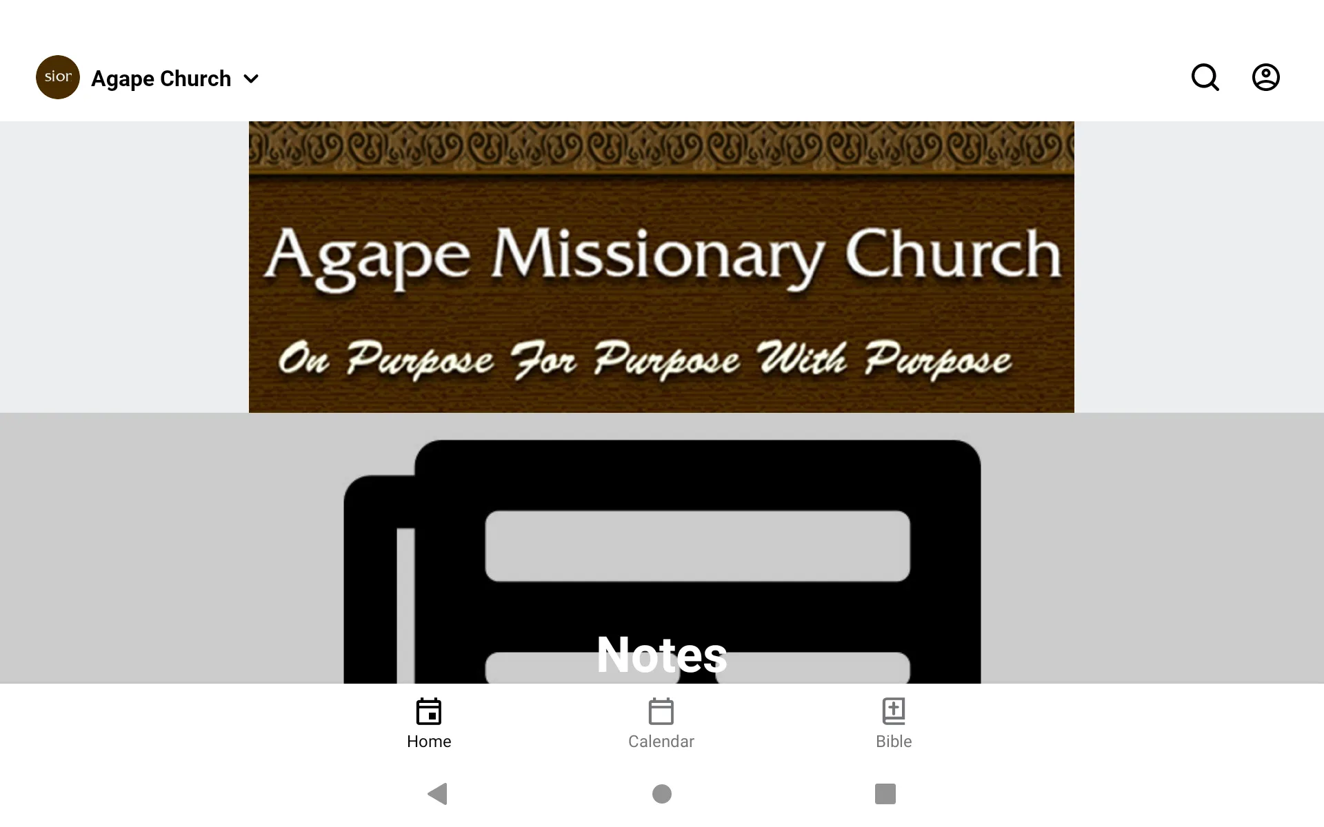 Agape Church | Indus Appstore | Screenshot