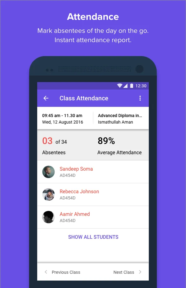 School Management App - Fedena | Indus Appstore | Screenshot