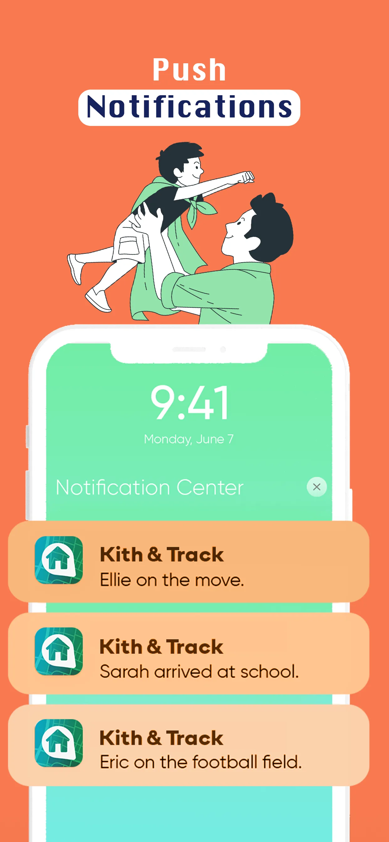 Kith & Track : GPS Tracker | Indus Appstore | Screenshot
