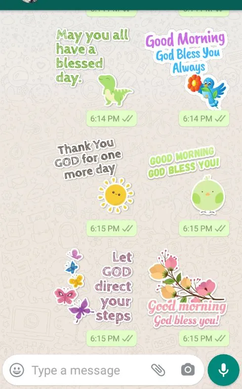 Christian Stickers | Indus Appstore | Screenshot