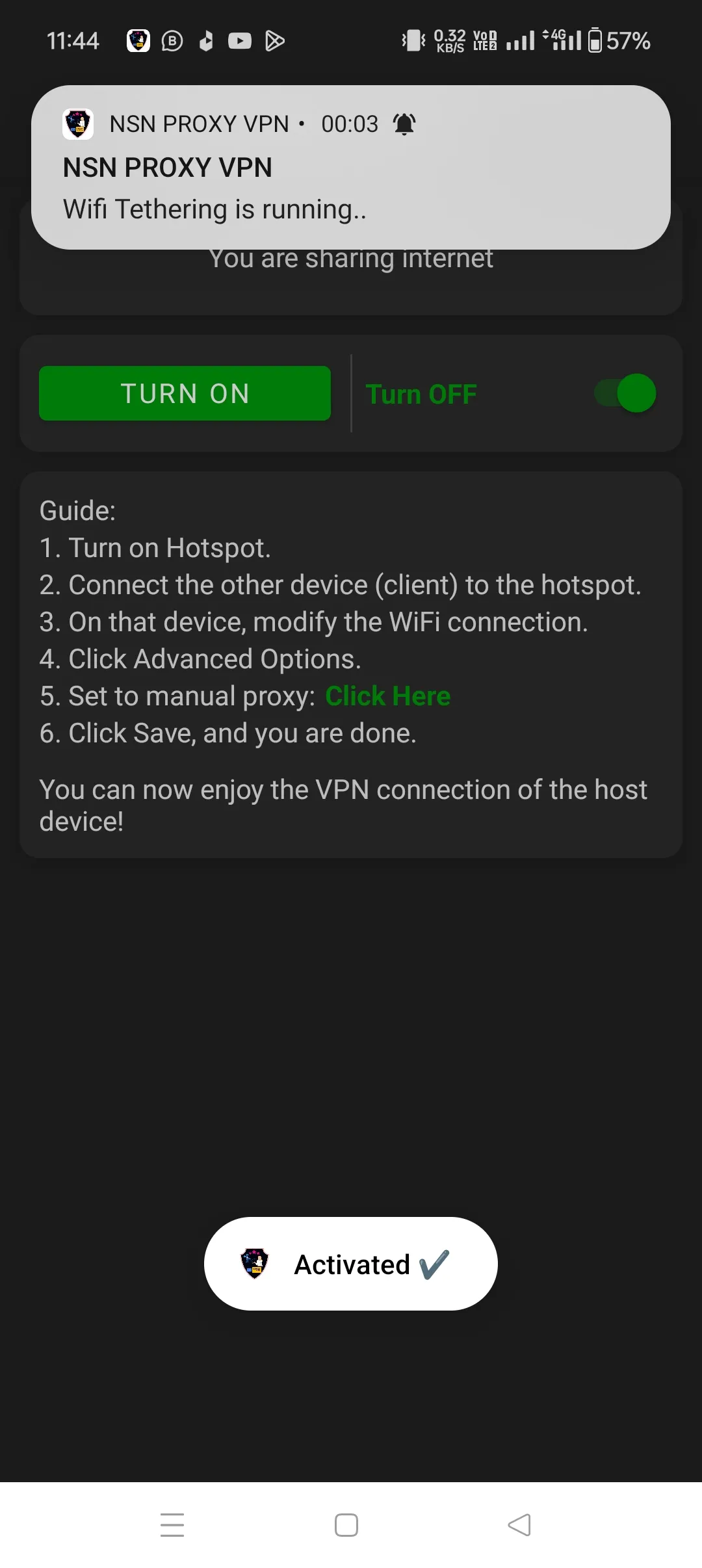 NSN PROXY VPN | Indus Appstore | Screenshot