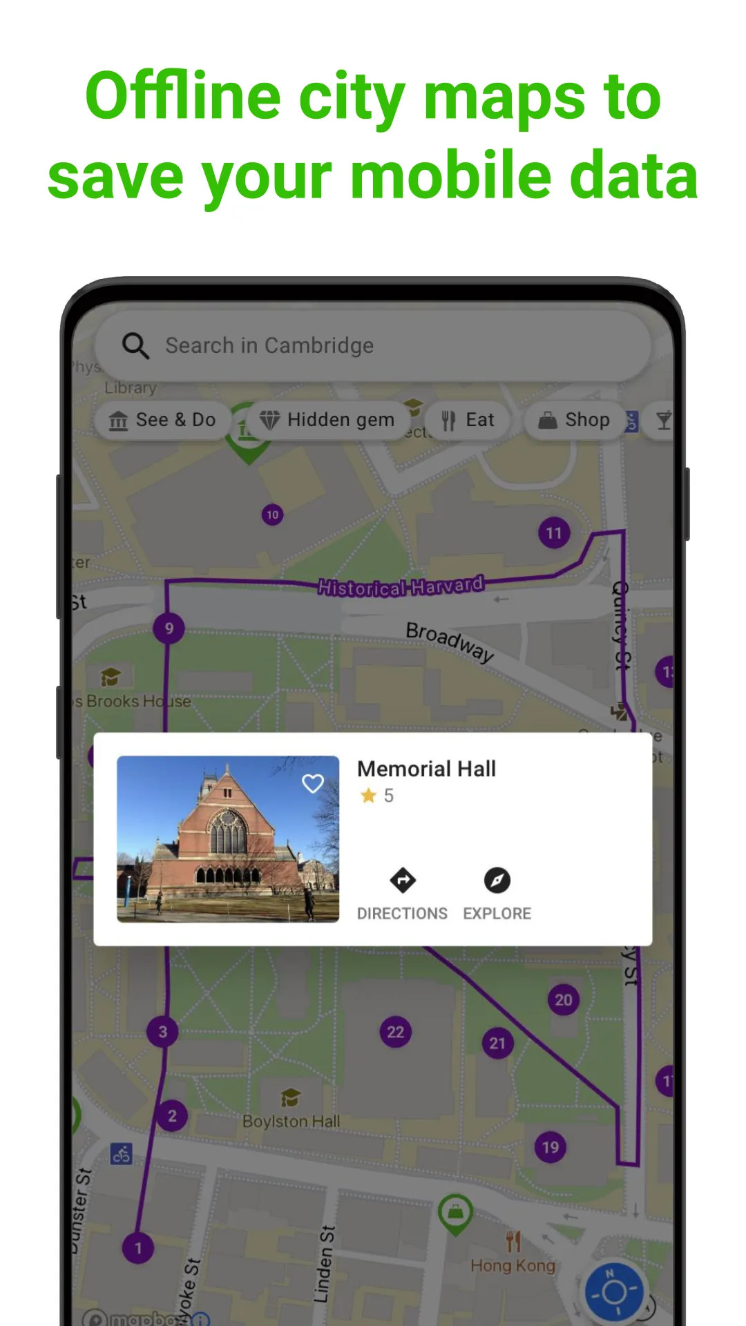 Cambridge SmartGuide | Indus Appstore | Screenshot