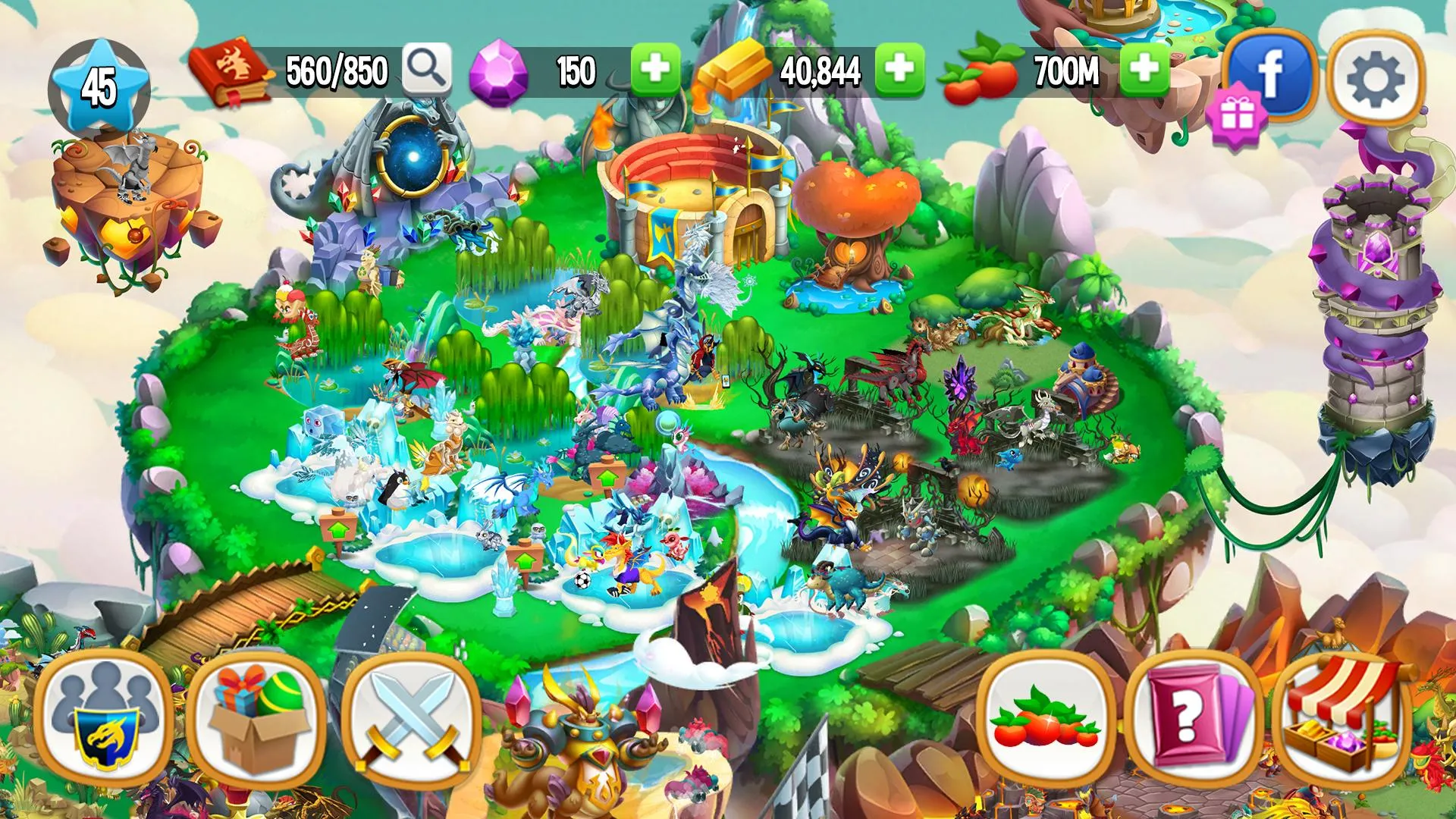 Dragon City: Mobile Adventure | Indus Appstore | Screenshot