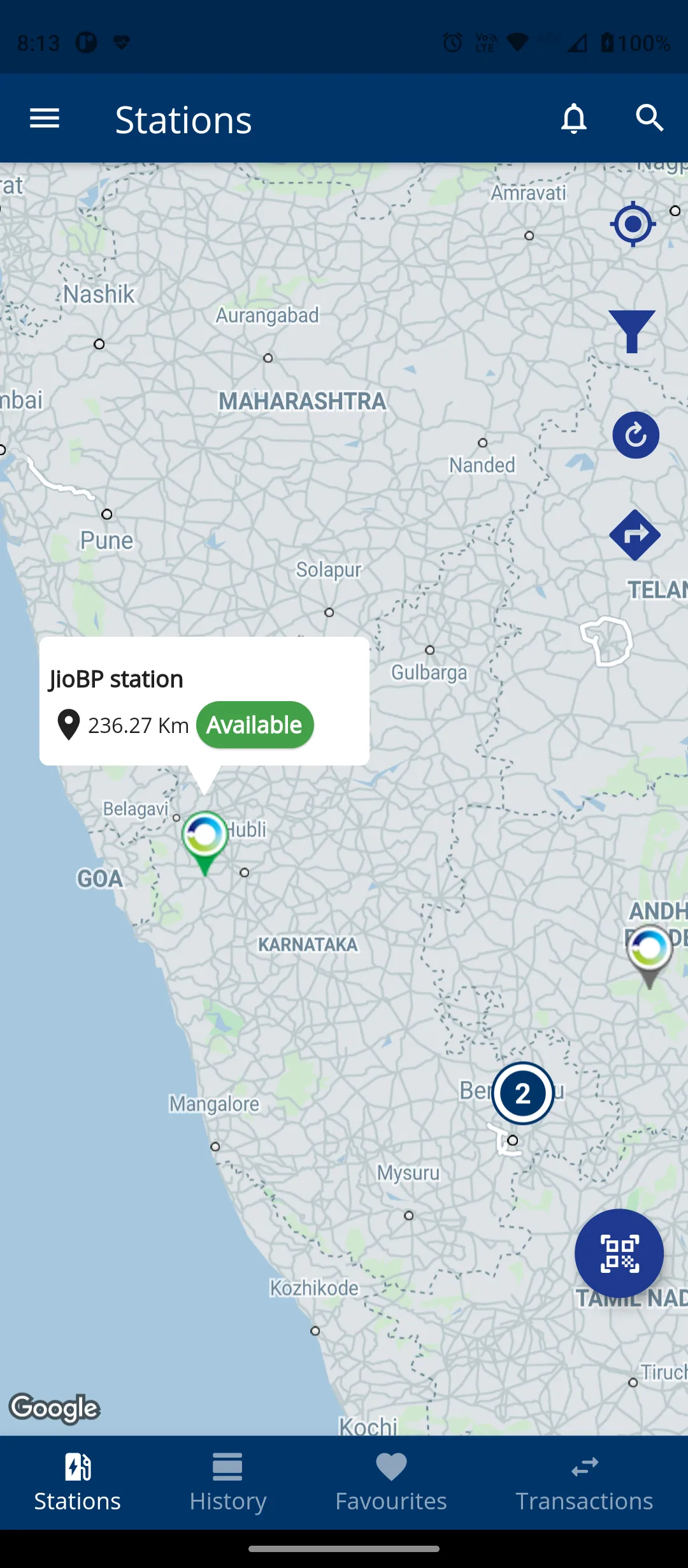 Jio-bp pulse Charge | Indus Appstore | Screenshot