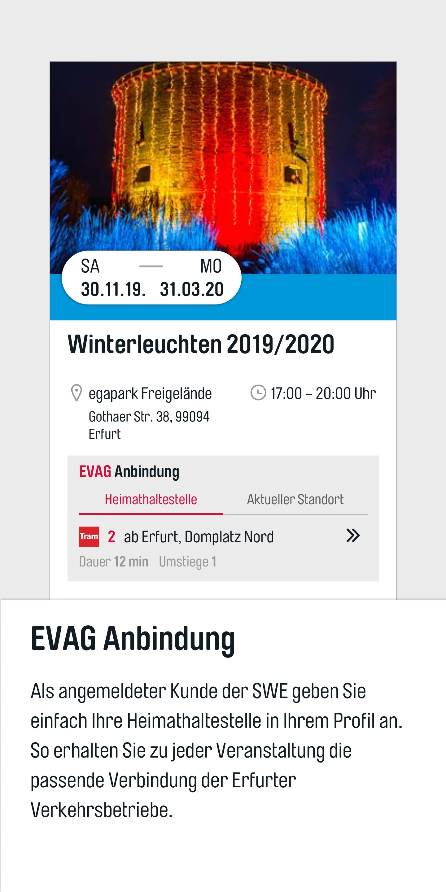 SWE Für Erfurt. | Indus Appstore | Screenshot