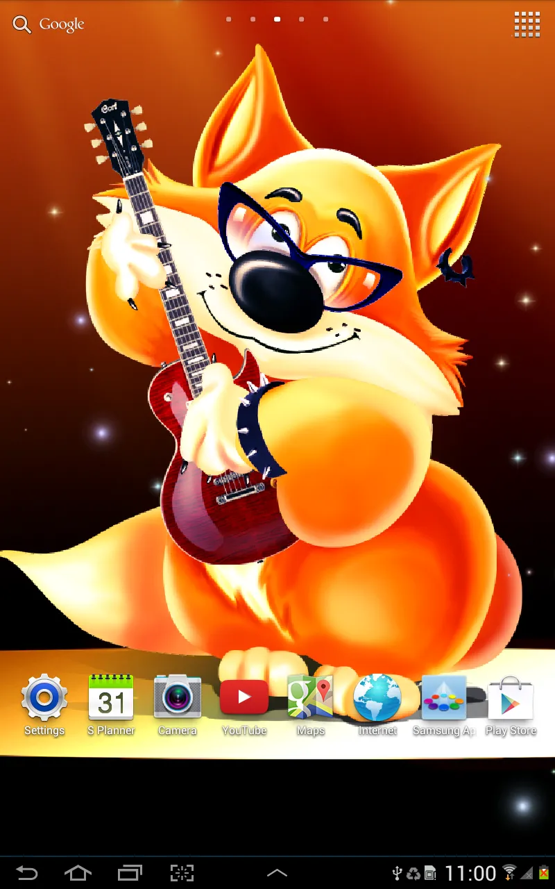 Cute Fox Live Wallpaper | Indus Appstore | Screenshot