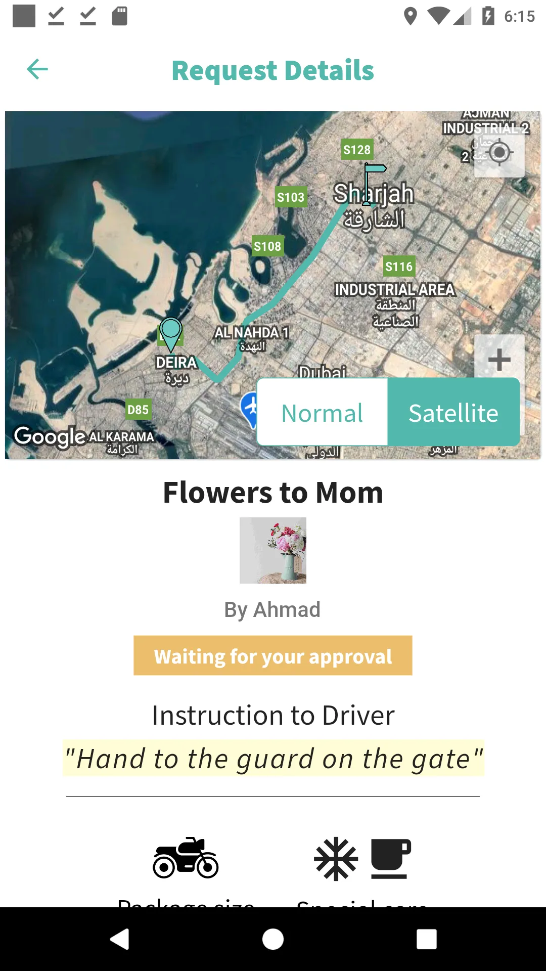 Deliverit UAE | Indus Appstore | Screenshot