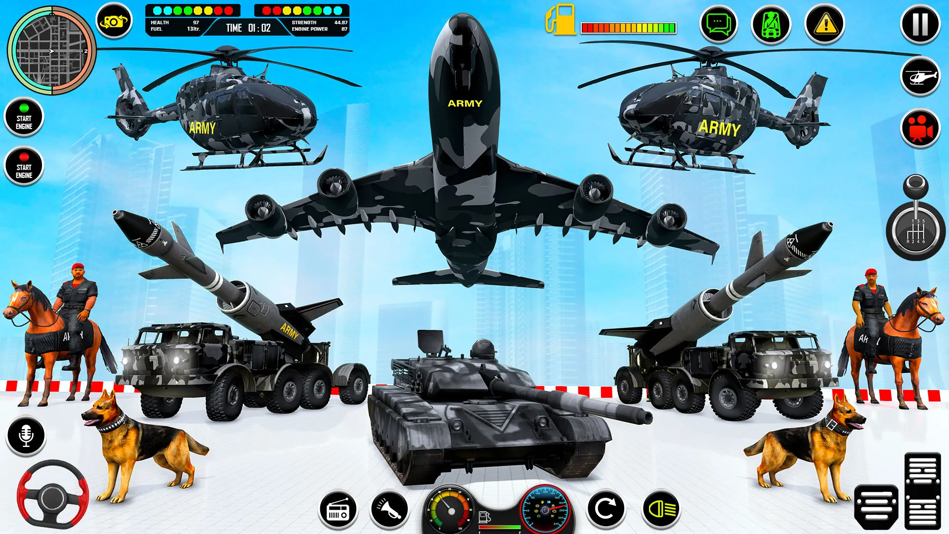 Army Vehicle Truck Transport | Indus Appstore | Screenshot