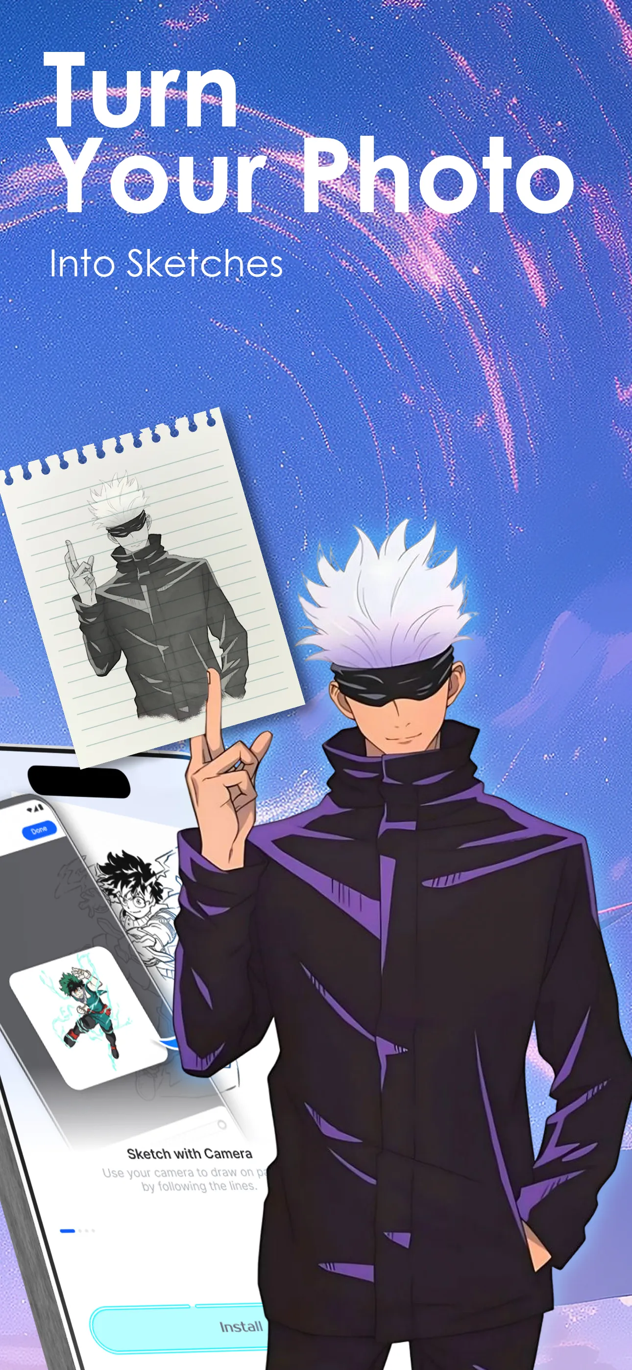 Draw Anime: AR Sketch & Trace | Indus Appstore | Screenshot