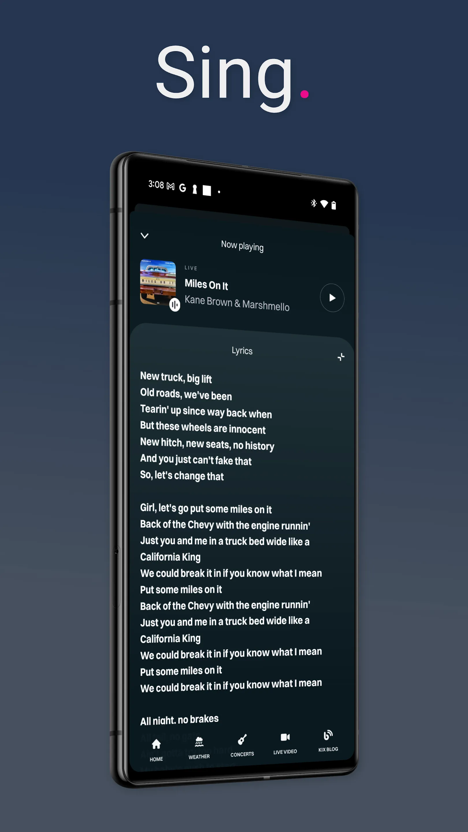 KIX 102.5 | Indus Appstore | Screenshot