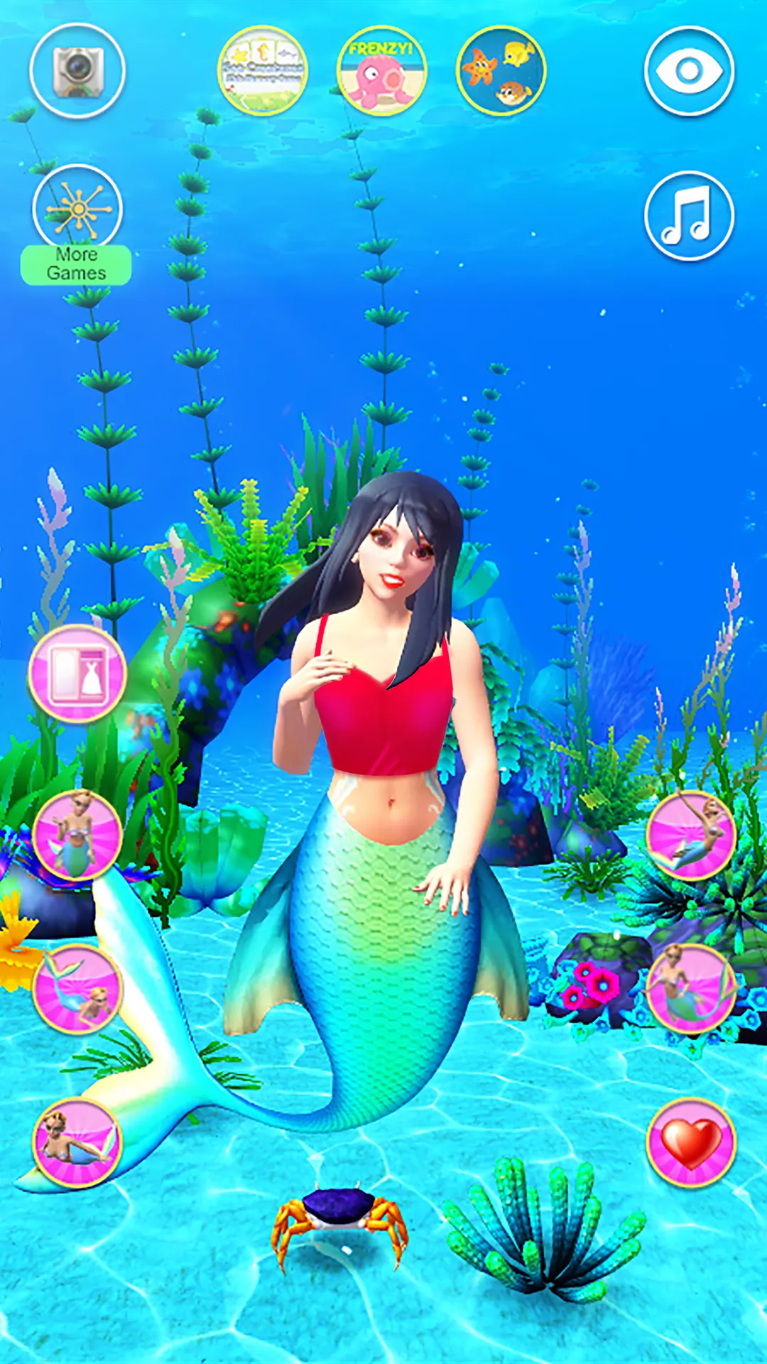 Talking Mermaid | Indus Appstore | Screenshot