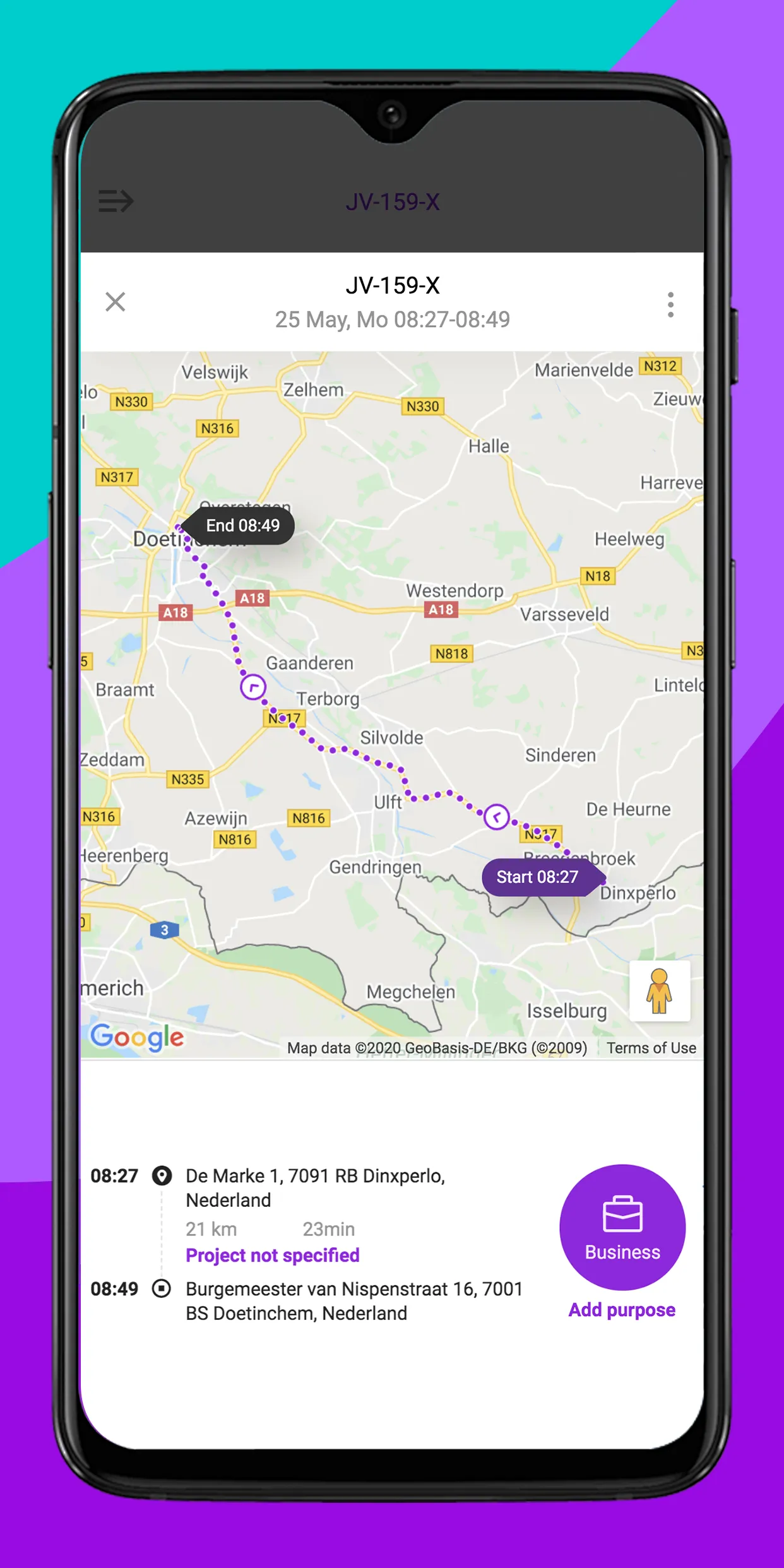 Telia Fleet Management Powered | Indus Appstore | Screenshot