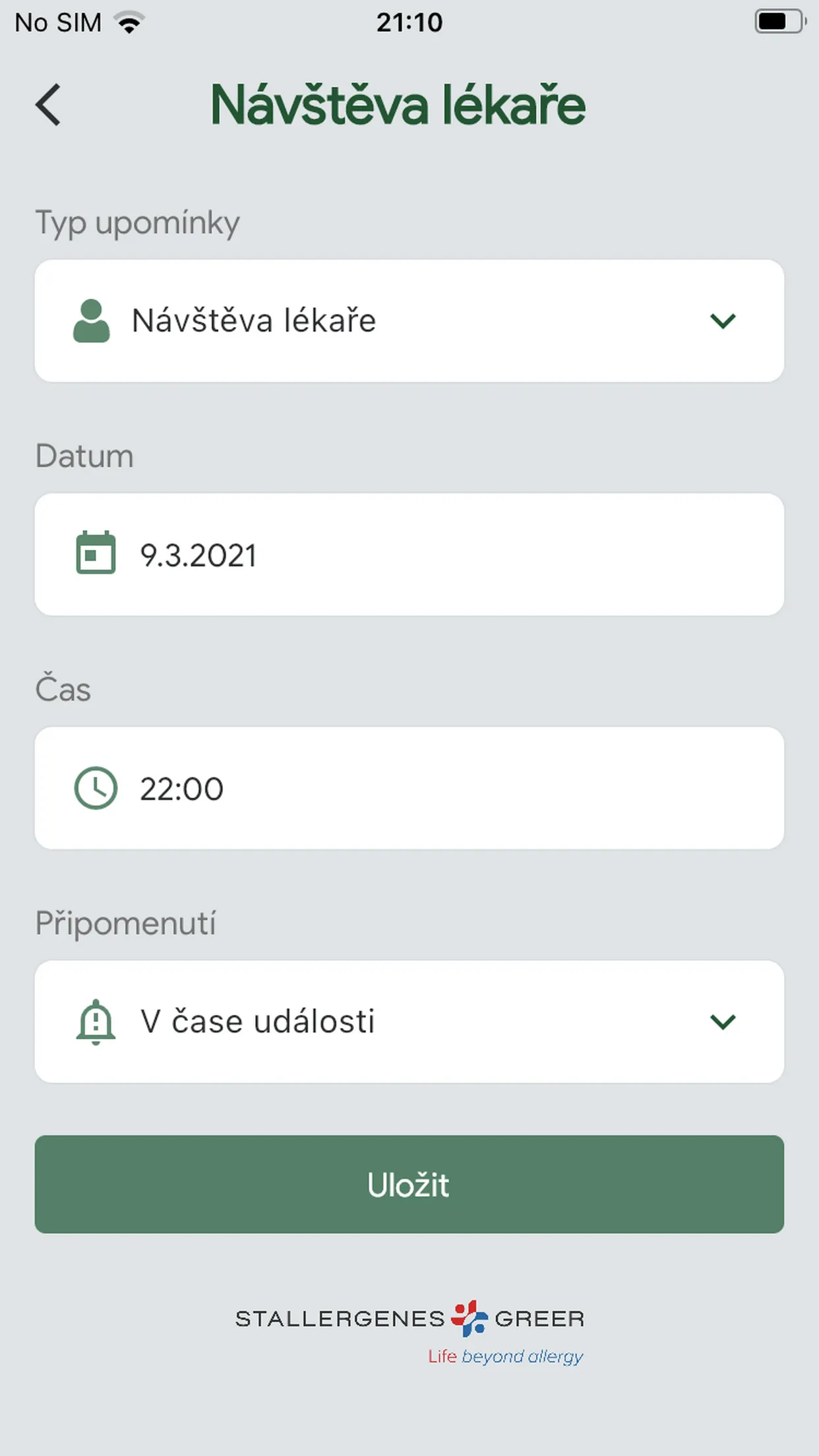 AlergoStop - pomoc při alergii | Indus Appstore | Screenshot