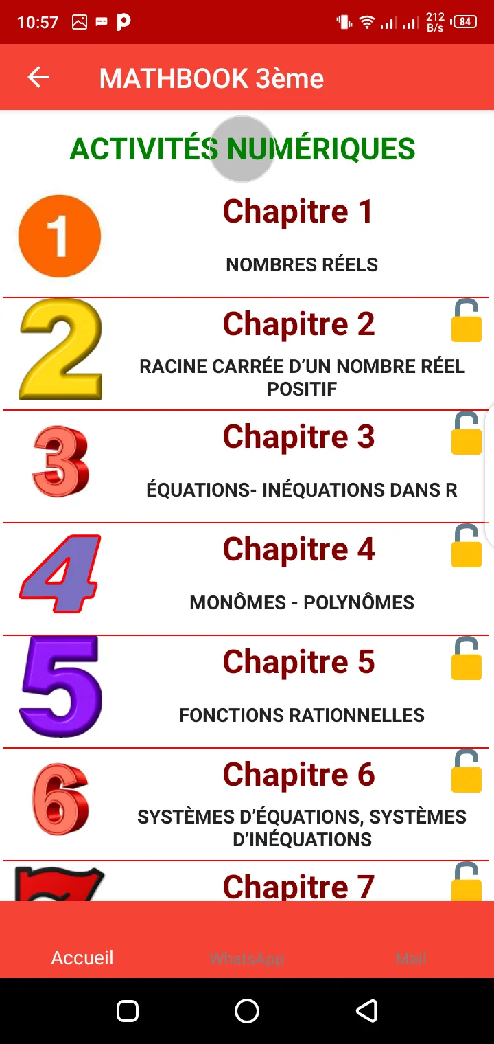 MATH BOOK 3ème | Indus Appstore | Screenshot