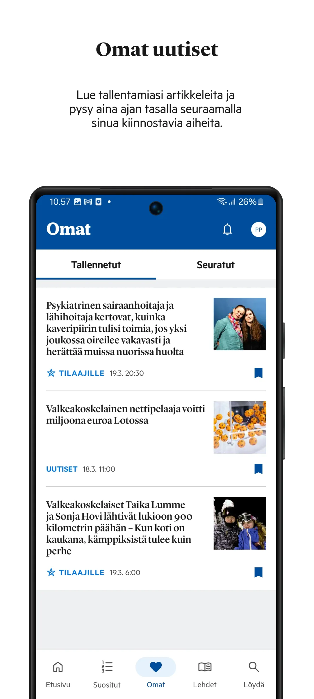 Valkeakosken Sanomat | Indus Appstore | Screenshot