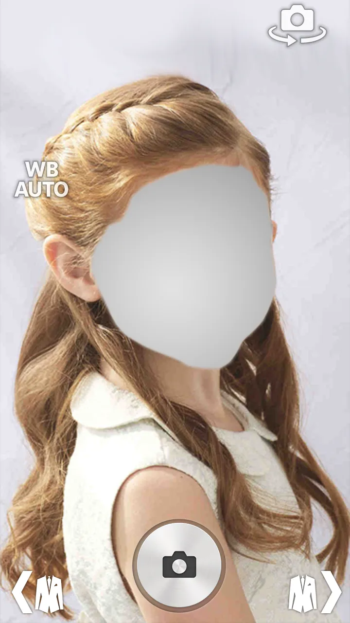 Teen Girl Kid Hairstyle Frame | Indus Appstore | Screenshot