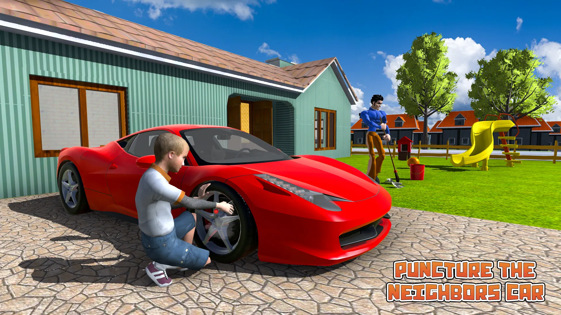 Terrible Home Neighbors Escape | Indus Appstore | Screenshot