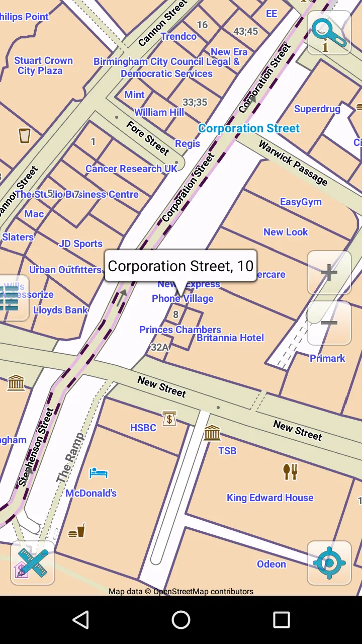 Map of Birmingham offline | Indus Appstore | Screenshot