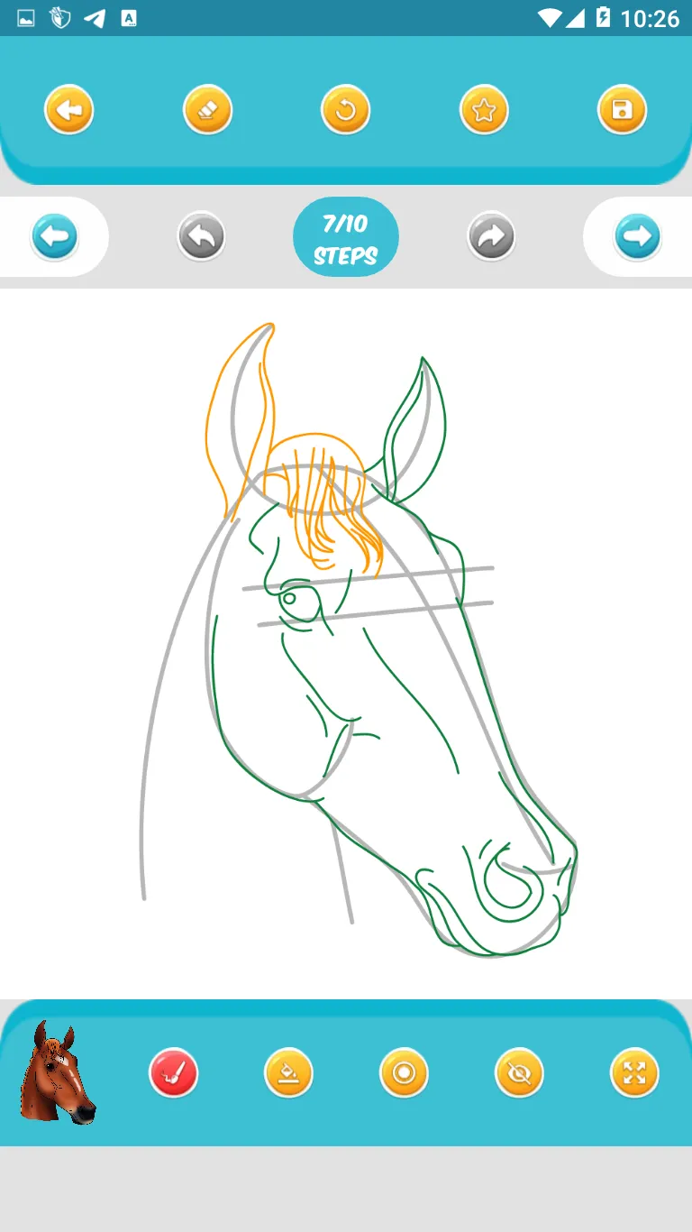 How to Draw Horses Easy lesson | Indus Appstore | Screenshot