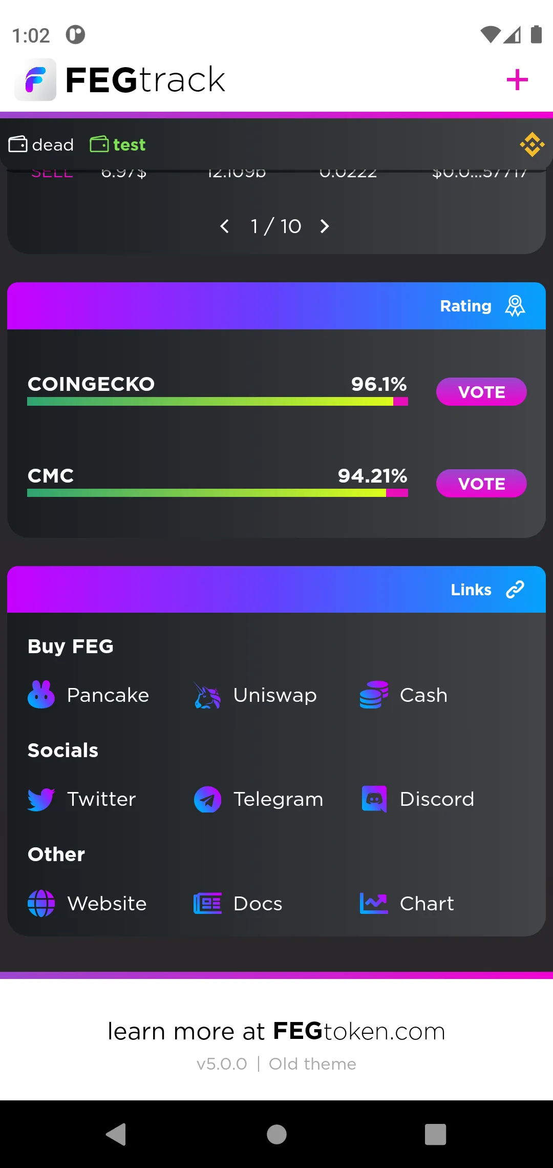 FEGtrack | Indus Appstore | Screenshot