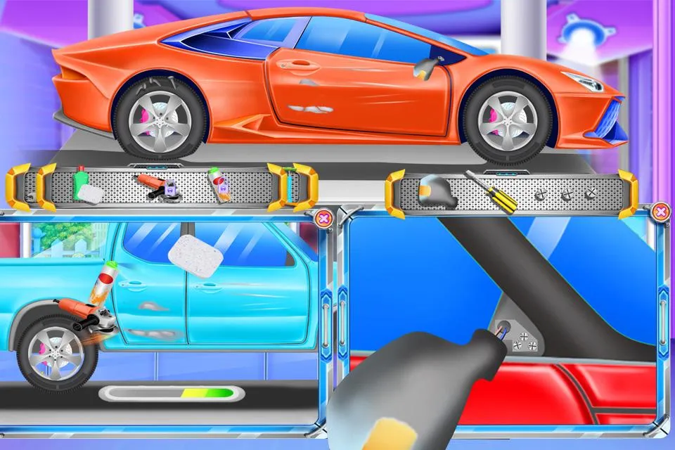 Super Car Wash And Fix | Indus Appstore | Screenshot