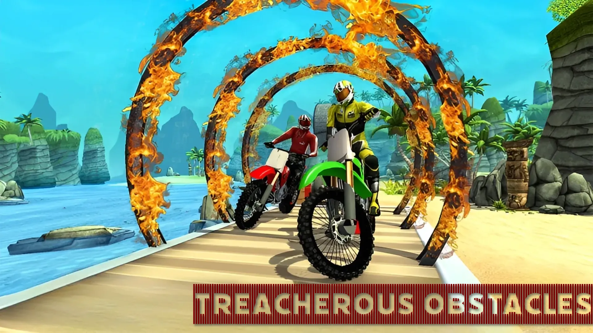 Beach Racing- Stunt Bike Race | Indus Appstore | Screenshot