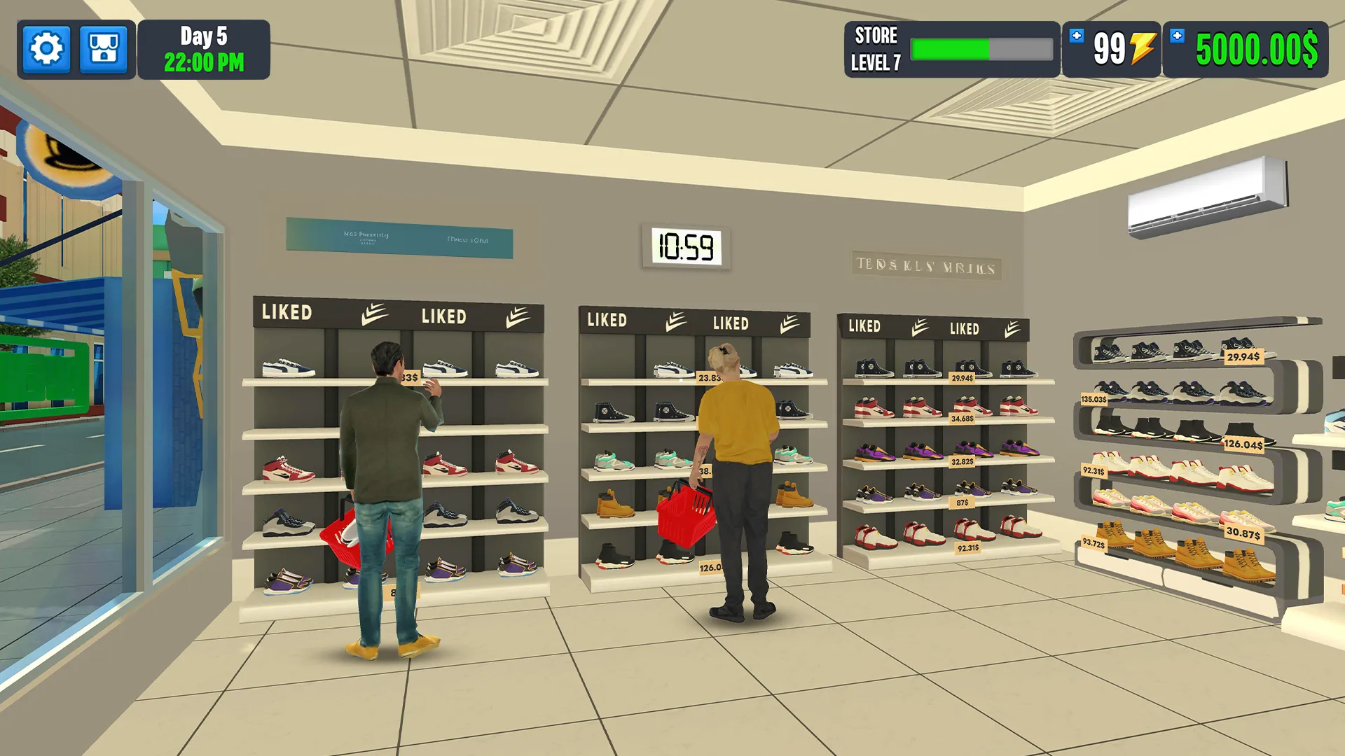 Shoe Shop Game: Market Manager | Indus Appstore | Screenshot
