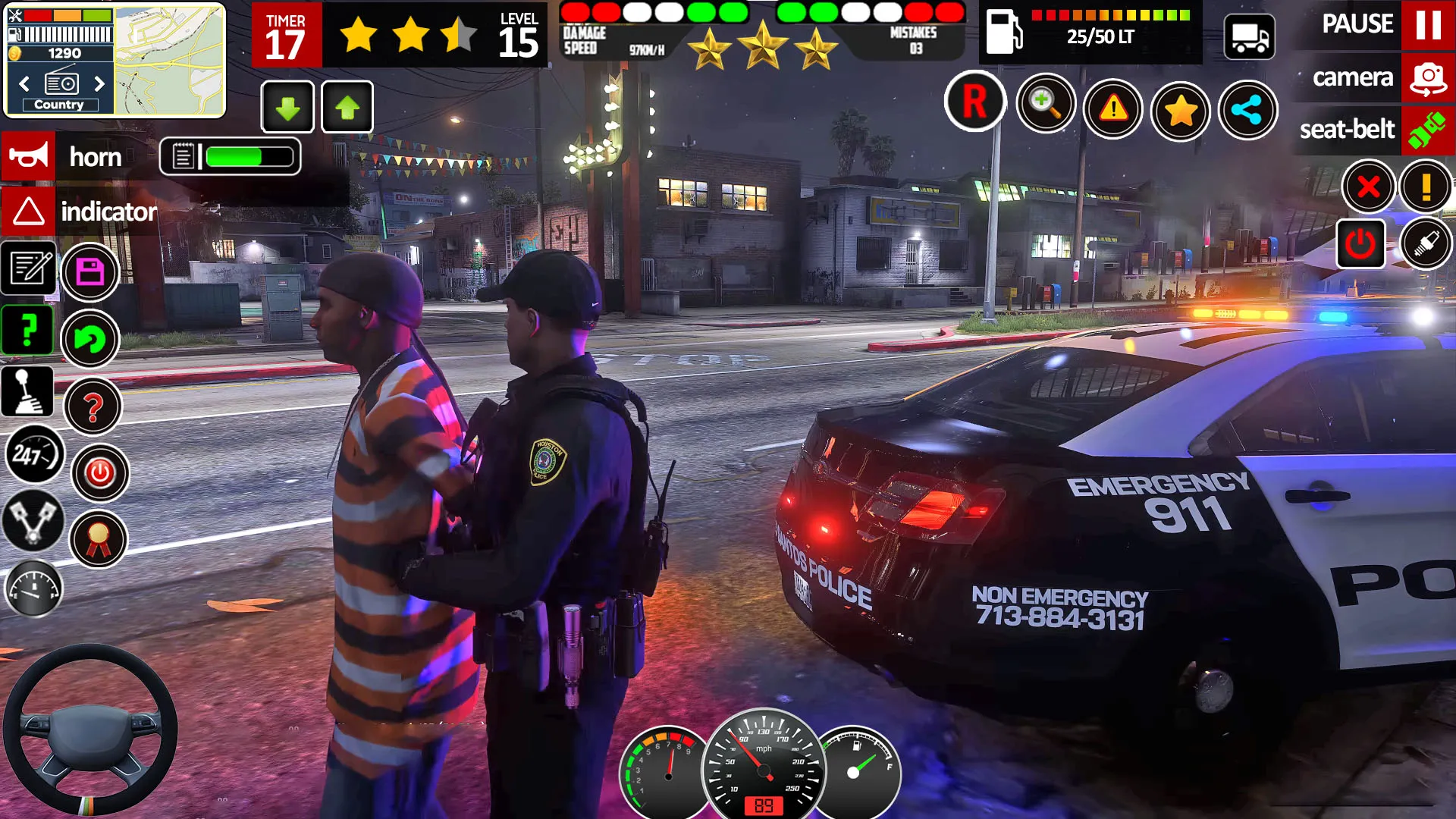 Police Car Game Car Parking 3D | Indus Appstore | Screenshot