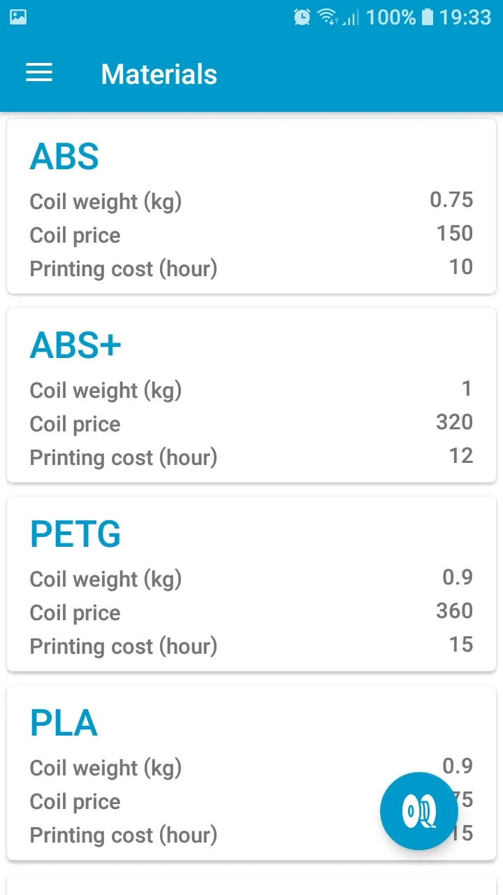 3D Printing Calculator | Indus Appstore | Screenshot