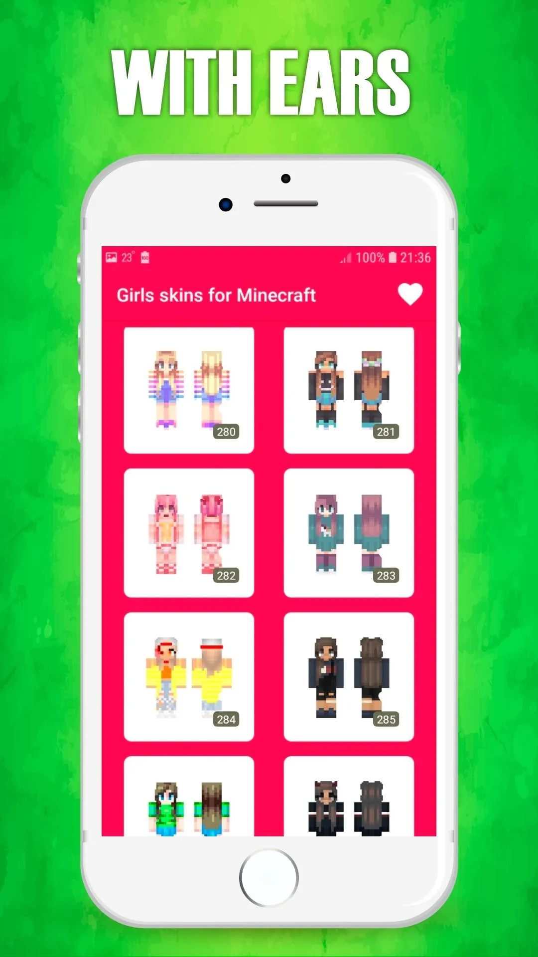 Girls Skins for Minecraft | Indus Appstore | Screenshot