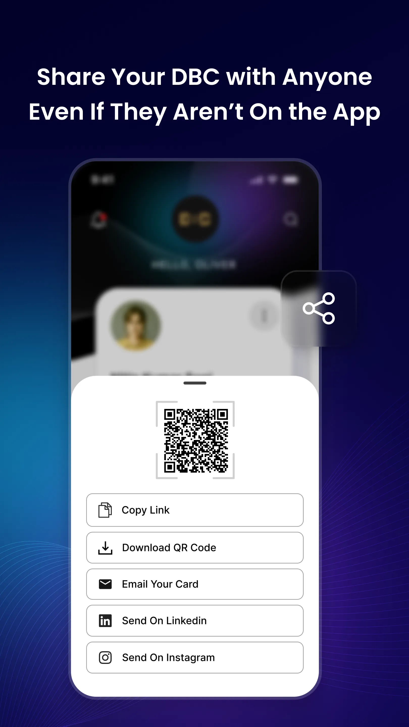 Sailax DBC - Business Card App | Indus Appstore | Screenshot