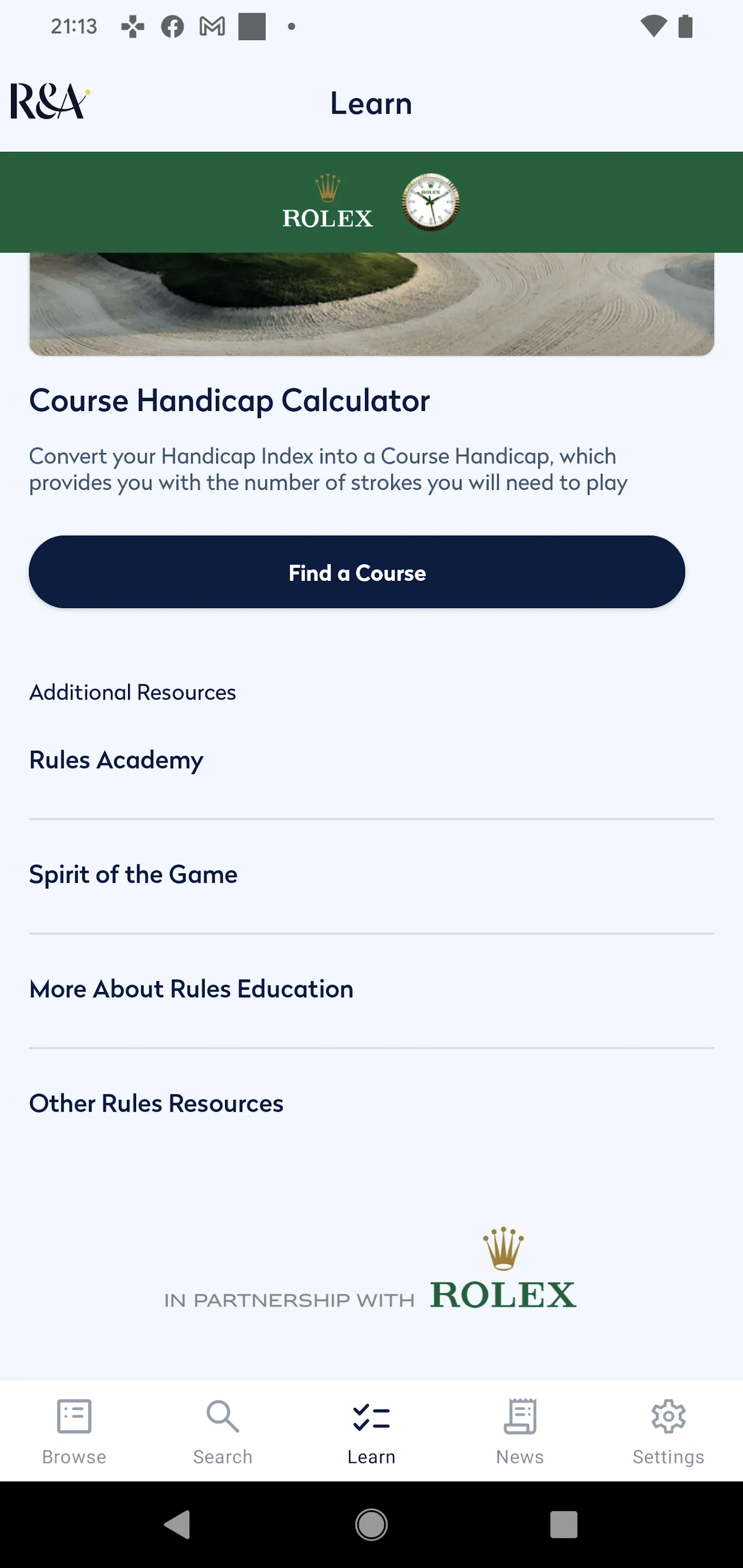 Rules of Golf 2023 | Indus Appstore | Screenshot